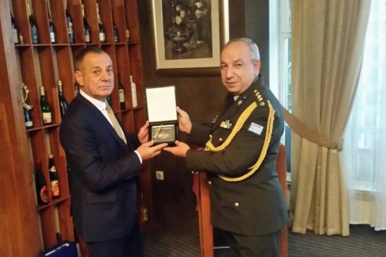 Parlamentarni vojni povjerenik BiH Boško Šiljegović prisutvovao svečanosti primopredaje dužnosti vojnog atašea Grčke u BiH